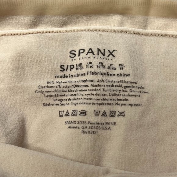 SPANX Higher Power Short Tummy Control High-Waisted Power Short 2745 Soft Nude S - Picture 3 of 14